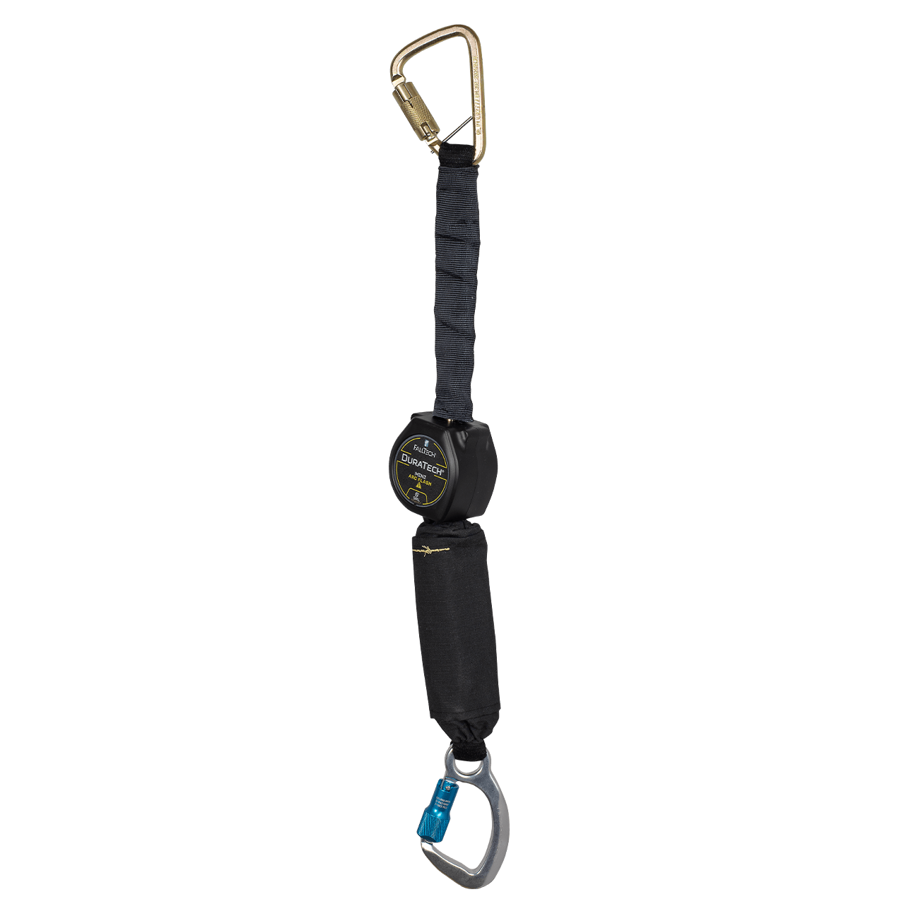 FallTech 6' Arc Flash Mini SRL w/ Aluminum Dorsal Connecting Carabiner and Steel Anchorage Carabiner - 72906SC6L