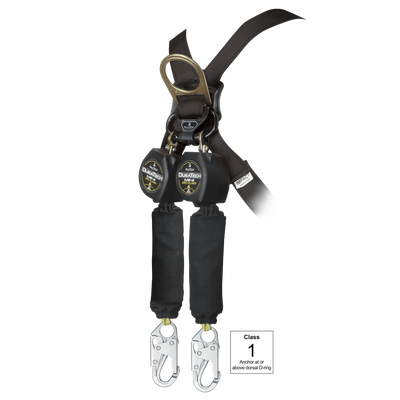 FallTech 6' Arc Flash Mini Personal SRL with Steel Snap Hooks Includes Steel Dorsal Connecting Carabiner - 72906TB1