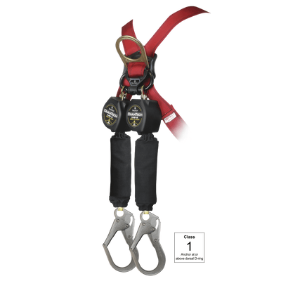 FallTech 6' Arc Flash Mini Personal SRL with Steel Rebar Hooks Includes Steel Dorsal Connecting Carabiner - 72906TB3