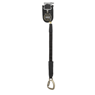 FallTech 7' Arc Flash Mini Pro Class 1 Single Leg SRL-P with Steel 5k Carabiner - 72907SP8