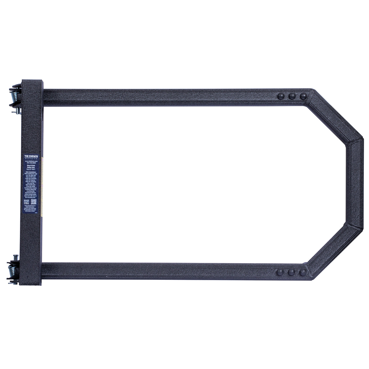 Tie Down Step-N-Safe Ladder Walk-Thru Self-Closing Gate Assembly - 72942