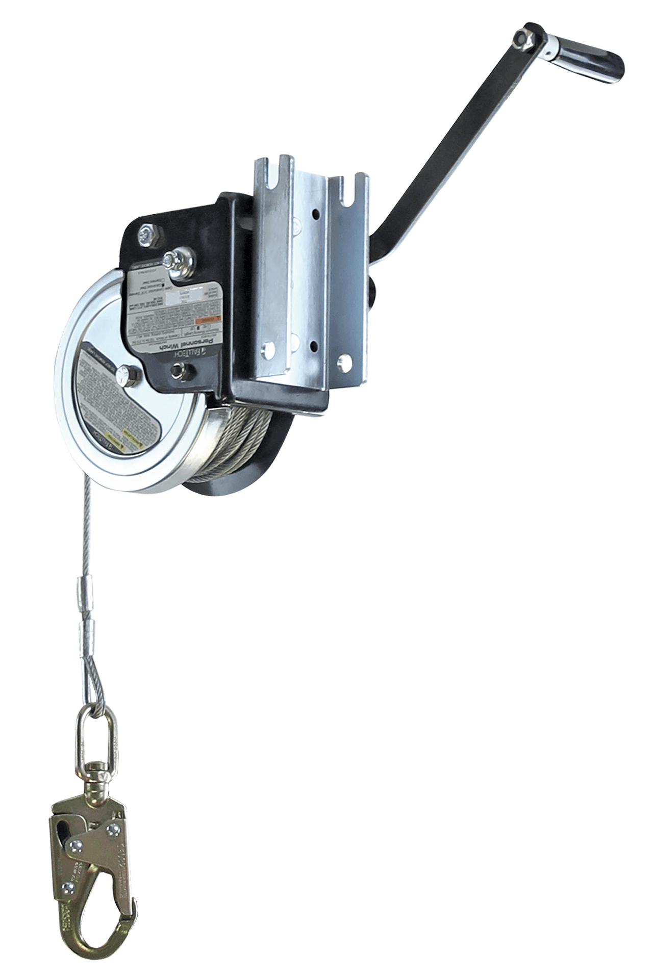 FallTech 60' Personnel Winch for Tripods and Davits with Stainless Steel Cable - 7297S