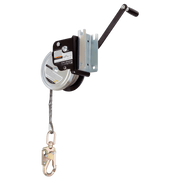 FallTech 60' Personnel Winch for Tripods and Davits with Technora Rope - 7297T