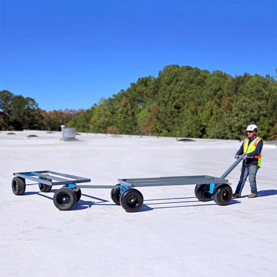 Tie Down Heavy Duty Adjustable Materials Cart, 5-8 ft, 2,000 lb Capacity - 73056