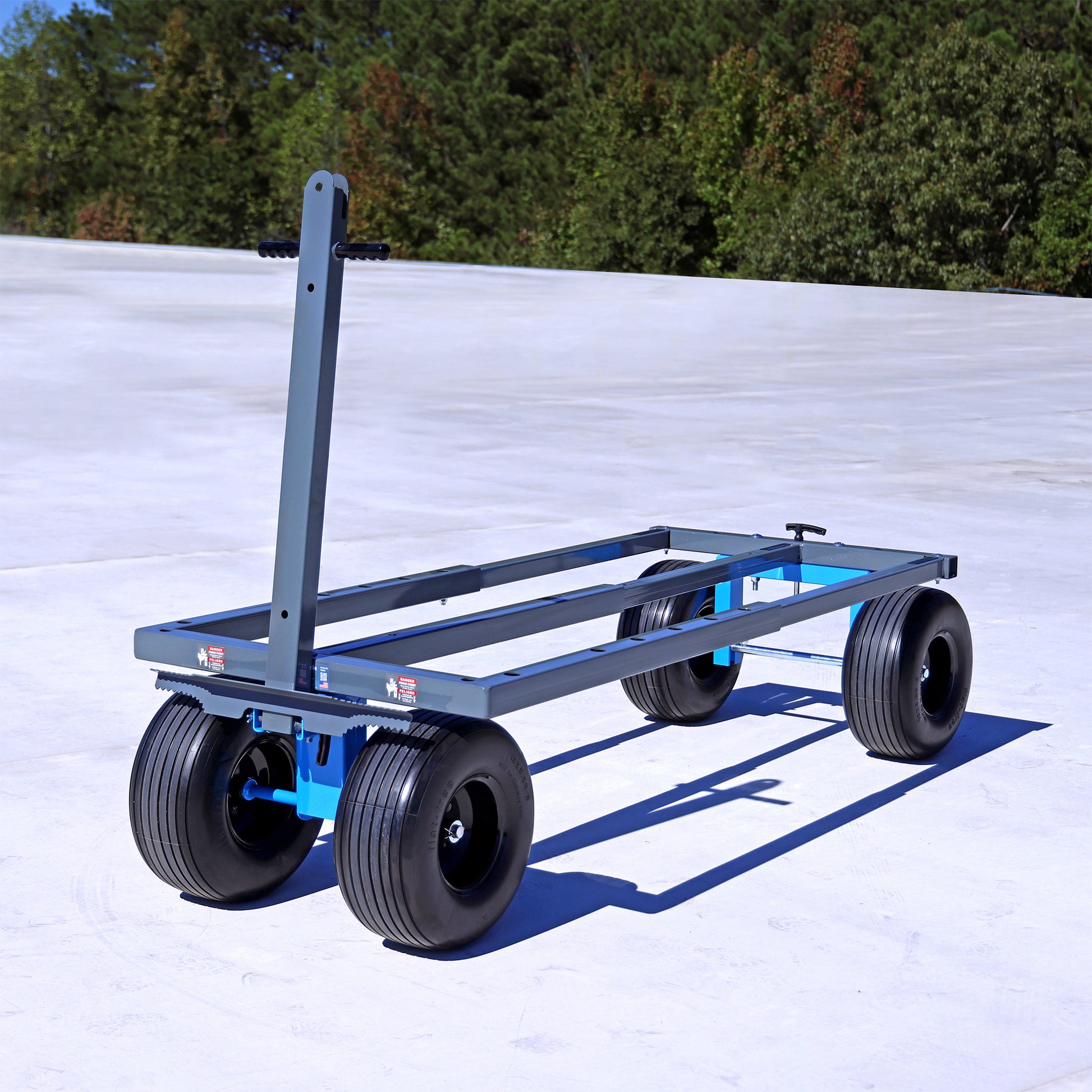 Tie Down Heavy Duty Adjustable Materials Cart, 5-8 ft, 2,000 lb Capacity - 73056