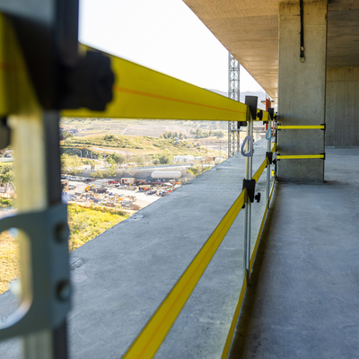 Tie Down WebRail 60 ft Kit, Portable Fall Arrest and Tensioned Guardrail System - 73073