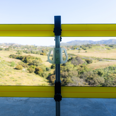 Tie Down WebRail 60 ft Kit, Portable Fall Arrest and Tensioned Guardrail System - 73073