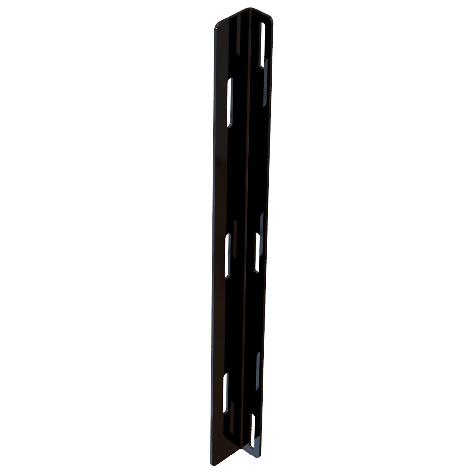 Tie Down WebRail Wall Mount Bracket, Black - 73076
