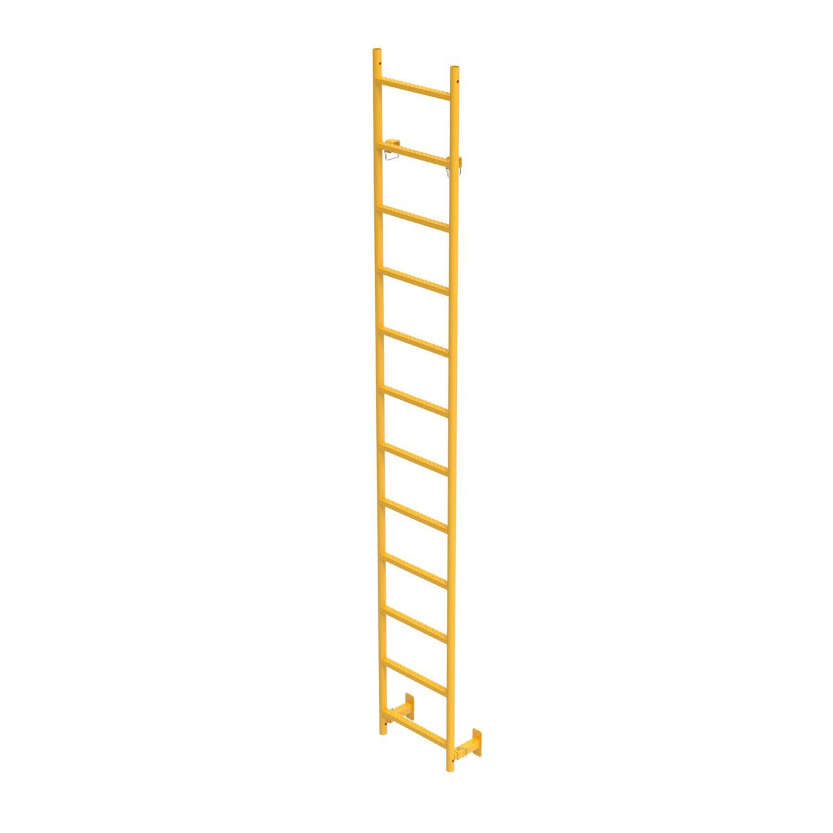 Tie Down Trench Ladder 11 ft. Extension, Yellow - 73139