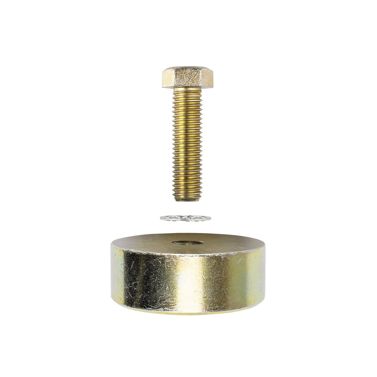 FallTech Weld-On Puck w/Bolt for 7393B Rotating Anchor - 7393BP