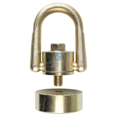 FallTech Rotating Weld-on D-Ring Anchor w/Puck + Bolt - 10k - 7393BW