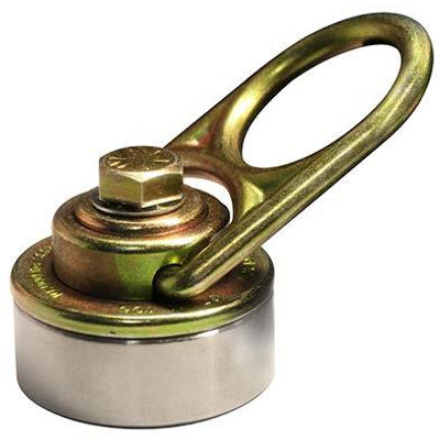 FallTech Rotating Weld-on D-ring Anchor for Steel with Puck - 7393W