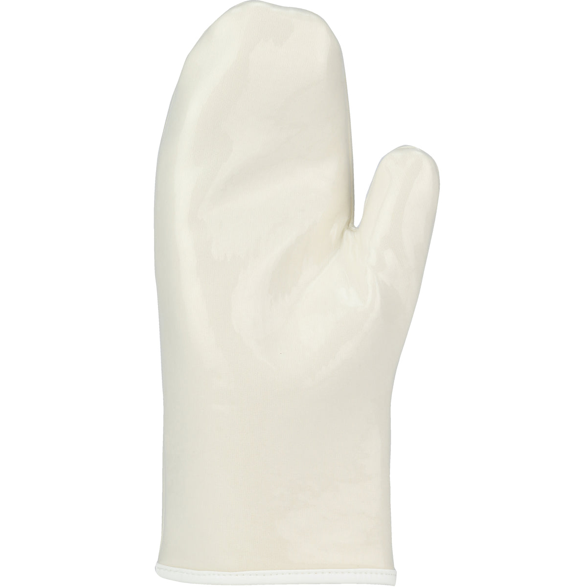 QRP Qualatherm Heat & Cold Resistant Mitt w/Silicon Rubber Outer Shell Nylon Lining - 12" - White - 1/EA - 330-PIP-73G
