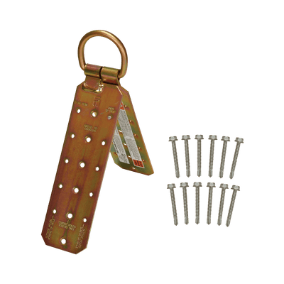 FallTech Hinged Reusable Anchor for Steel Deck and Metal Roofing - 7410M