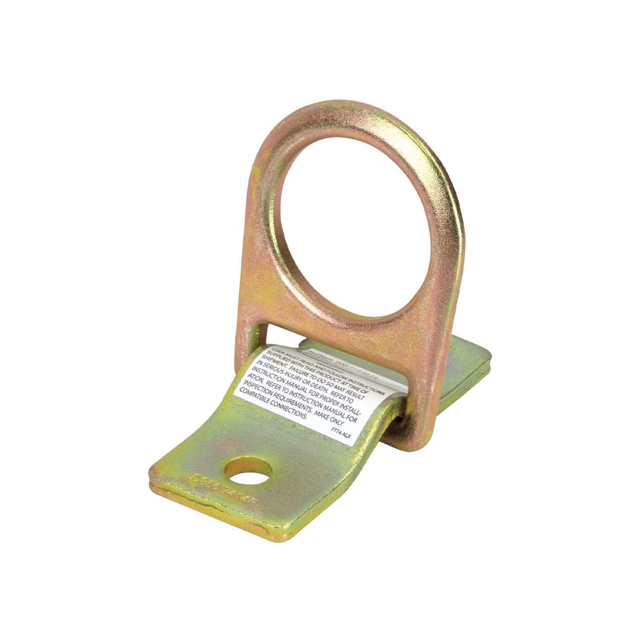 FallTech Bolt-on D-ring Anchor with Installation Plate - 7414