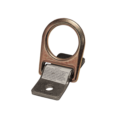 FallTech Weld-on D-ring Anchor with Unplated Installation Plate - 7414P