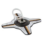 FallTech 360° Rotating D-Ring Roof Anchor w/Fastners - 7420