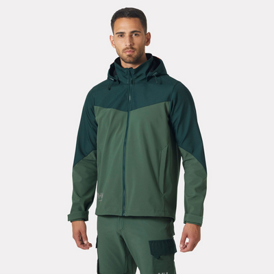 Helly Hansen Workwear Oxford Hooded Softshell Jacket - 74290