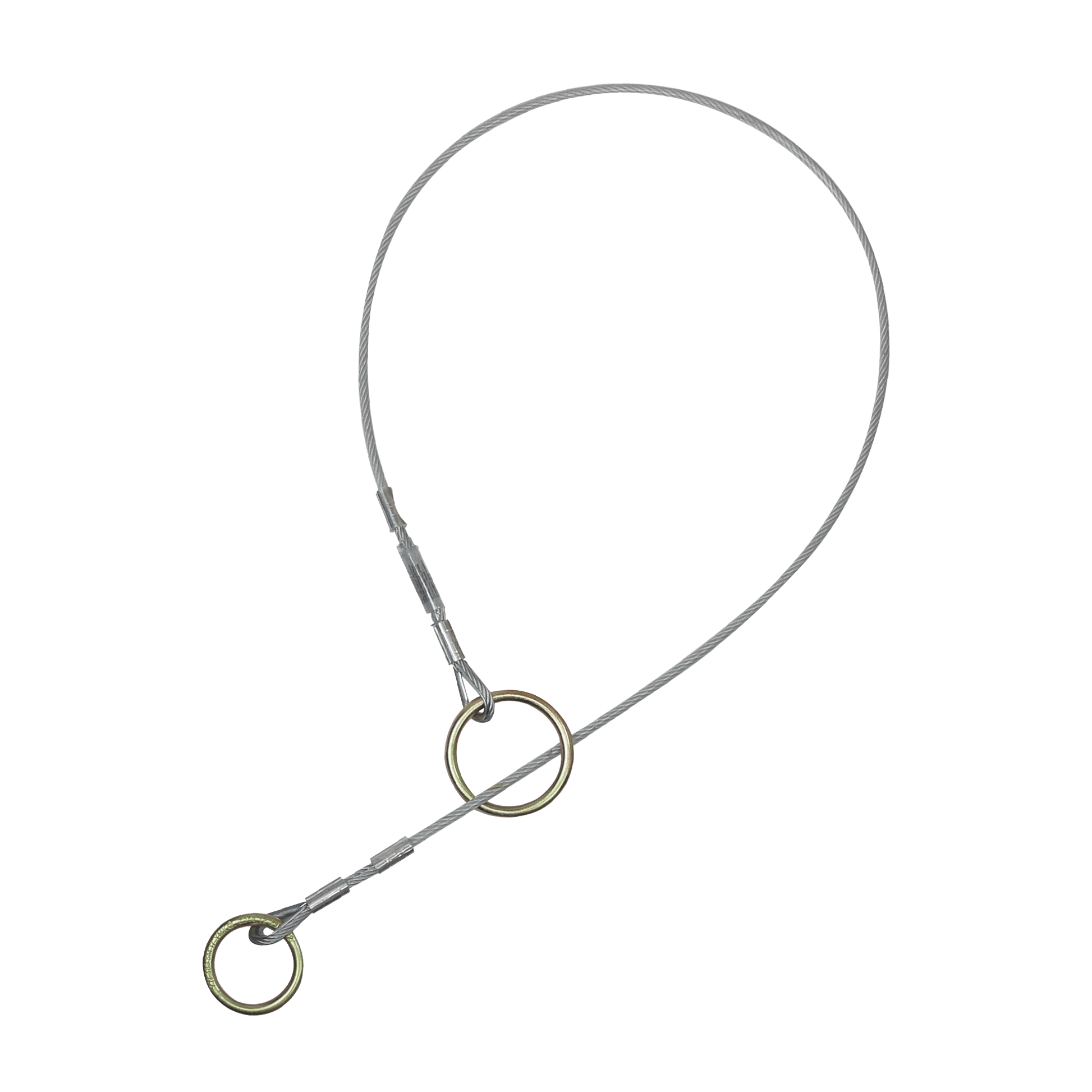 FallTech 6' Cable Pass-through Sling Anchor with Galvanized Steel Cable - 7438