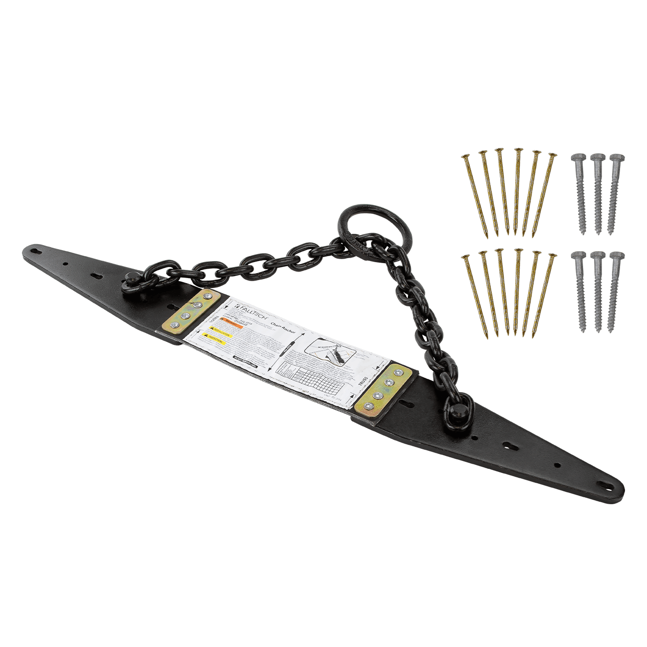 FallTech Reusable Heavy Duty Chain Anchor for Wood - 7493A