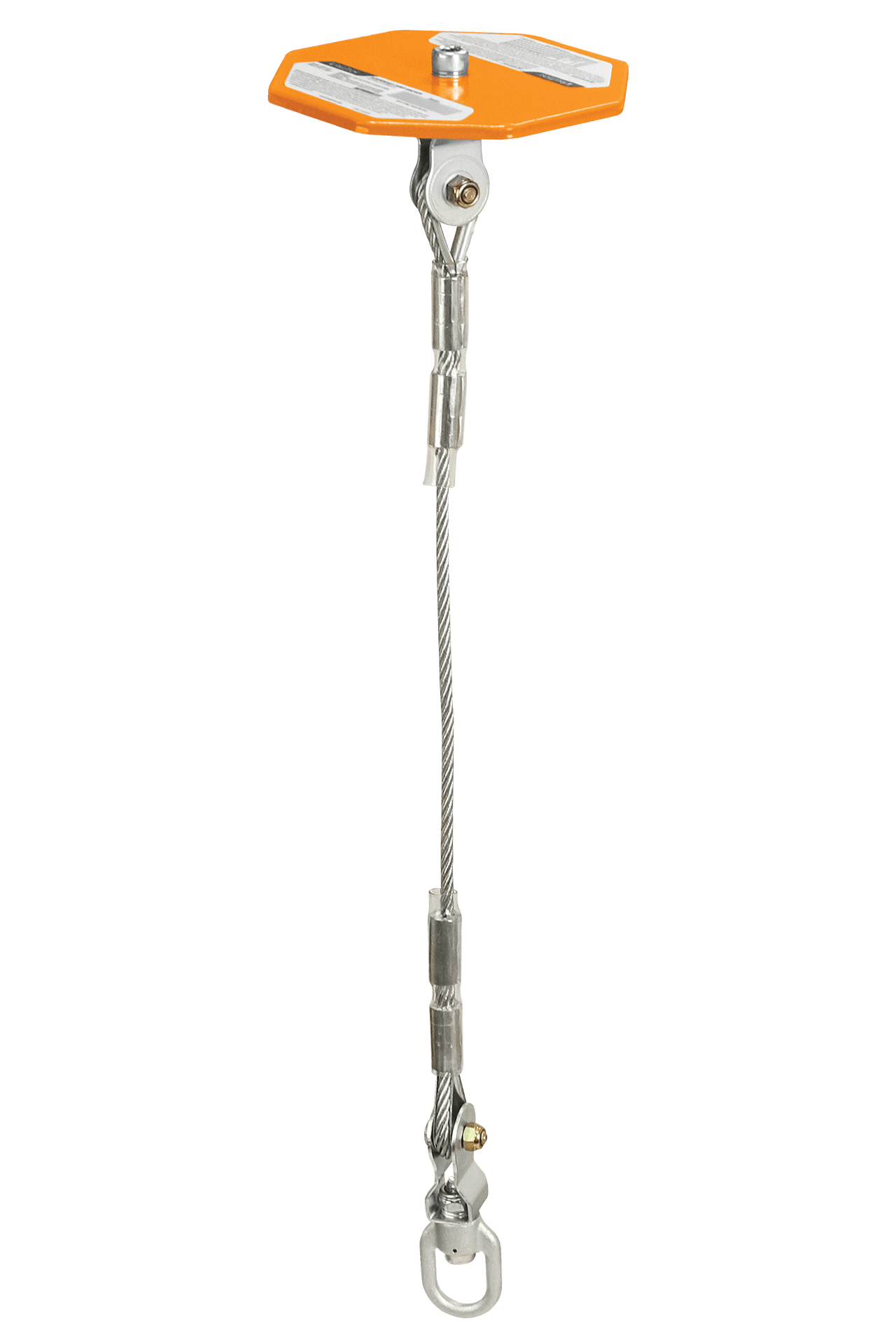 FallTech 2' Suspended Cable Anchor for Drop-through Installation - 74942