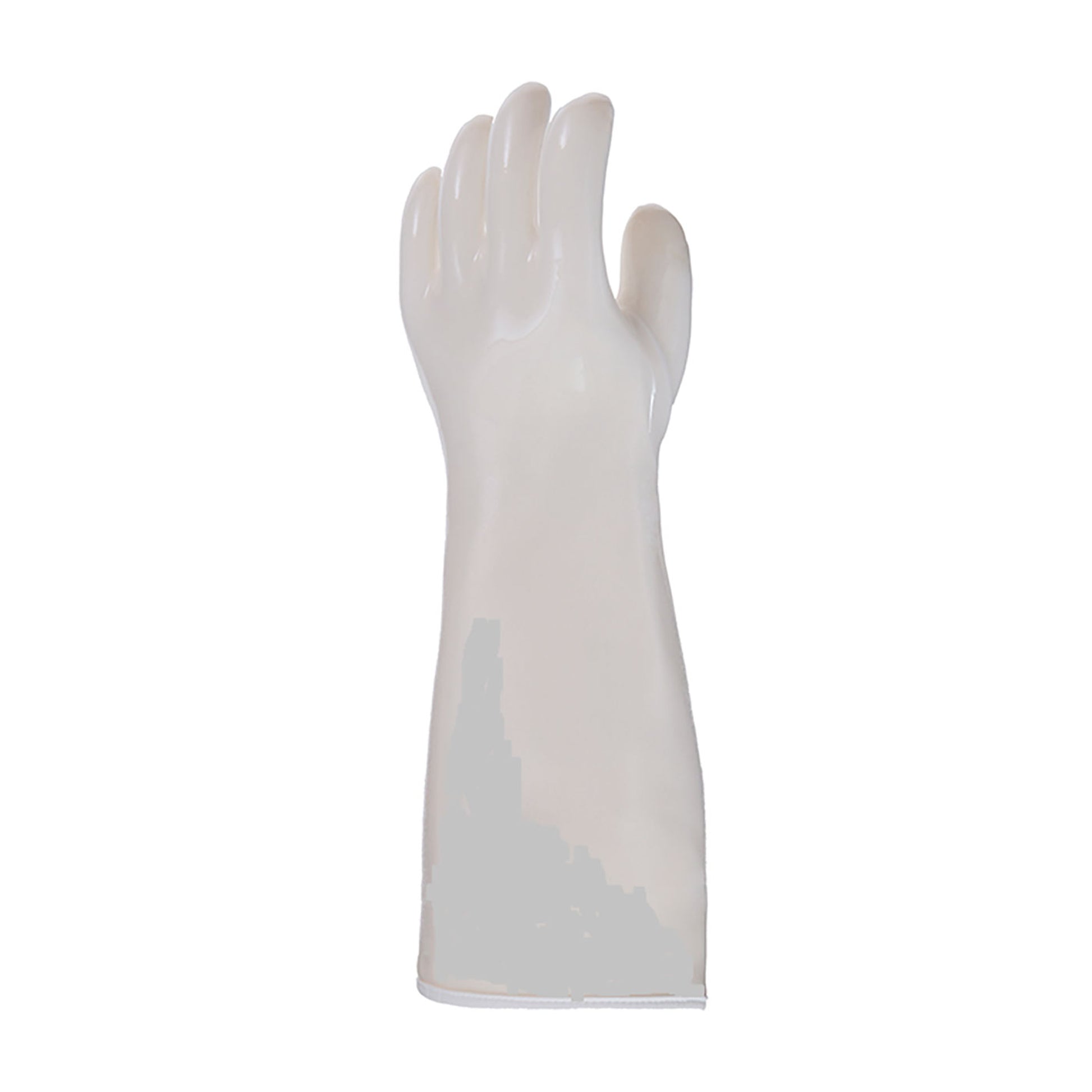 QRP Qualatherm Heat & Cold Resistant Glove w/Silicon Rubber Outer Shell Nylon Lining - 23" - White - 1/PR - 330-PIP-75G