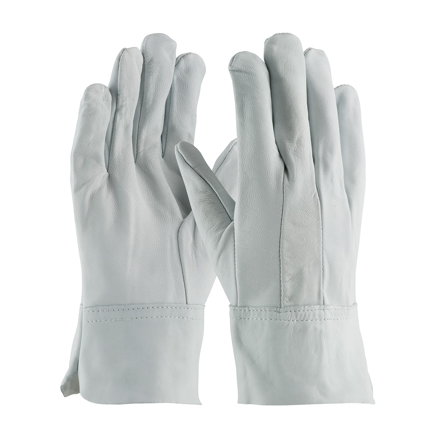 PIP Top Grain Goatskin Leather TIG/MIG Welder's Glove - Slip-On Cuff - DISCONTINUED - Gray - 1/DZ - 75-4904