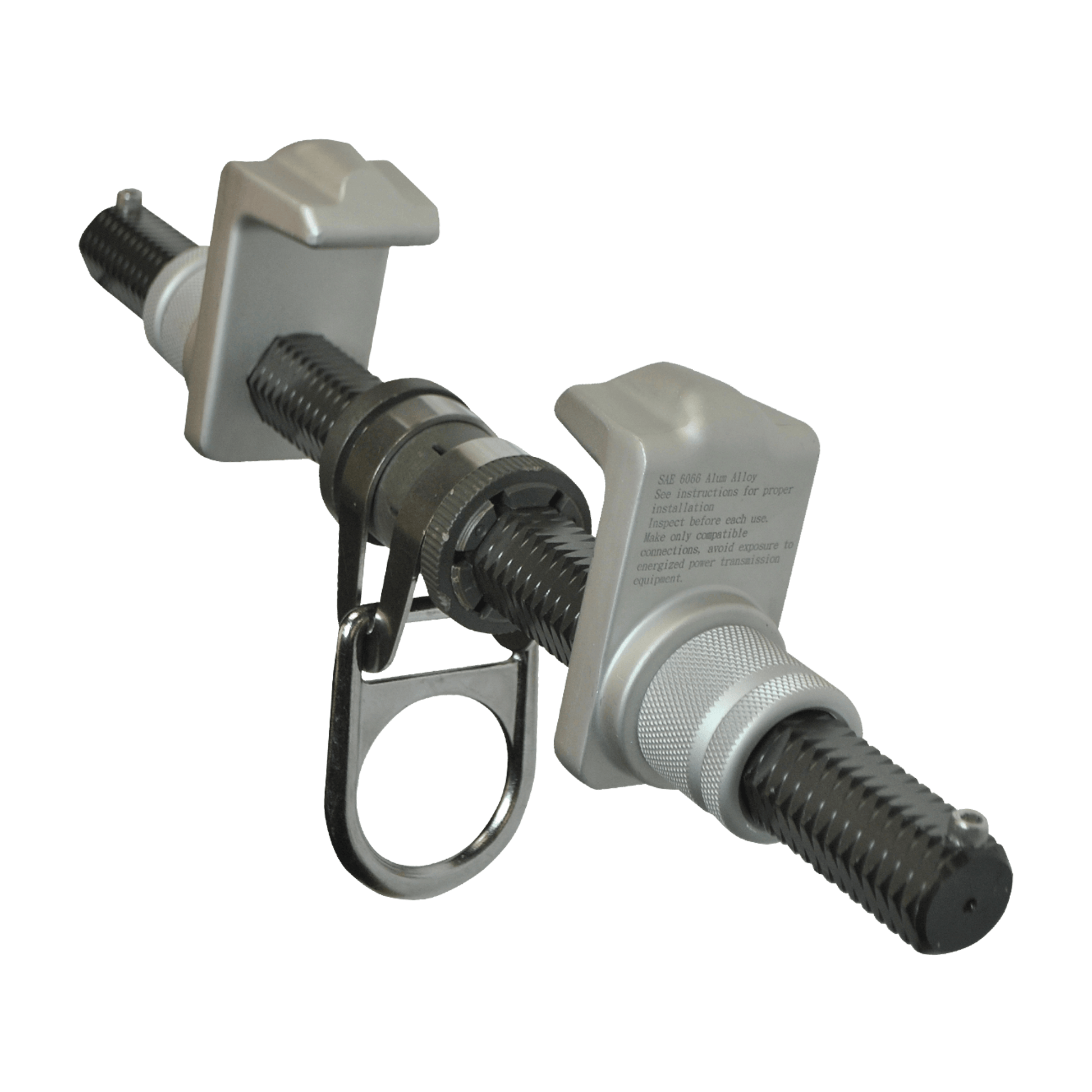 FallTech 12 ¼" Trailing Beam Anchor with Dual-clamp Adjustment - 7533