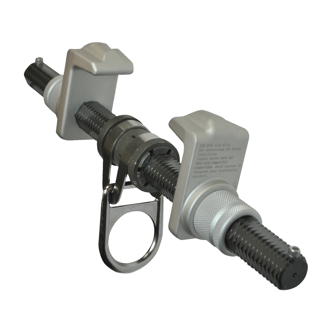 FallTech 12 ¼" Trailing Beam Anchor with Dual-clamp Adjustment - 7533