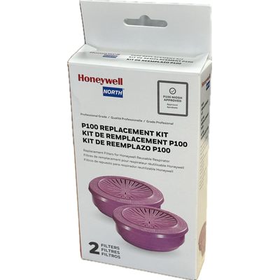 North by Honeywell P100 Particulate Filter 2/pack [7580 P100]
