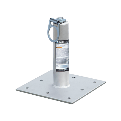 FallTech 18" Post Anchor with Swivel D-ring for Concrete and Steel - 78218CSSD