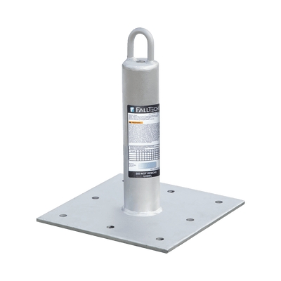 FallTech Post Anchor with Welded-eye for Concrete and Steel - 78012CSWE