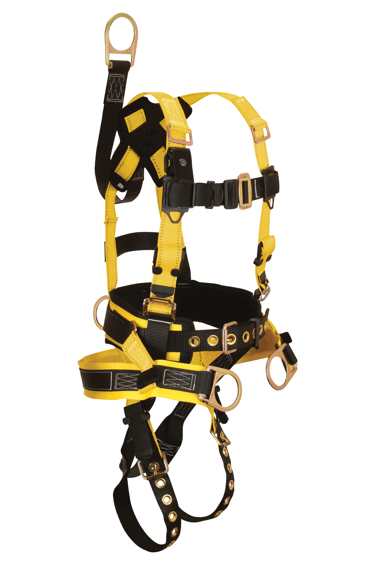 FallTech Roughneck 4D Derrick Bosun Belted Harness - Extra-Large - 8021XL