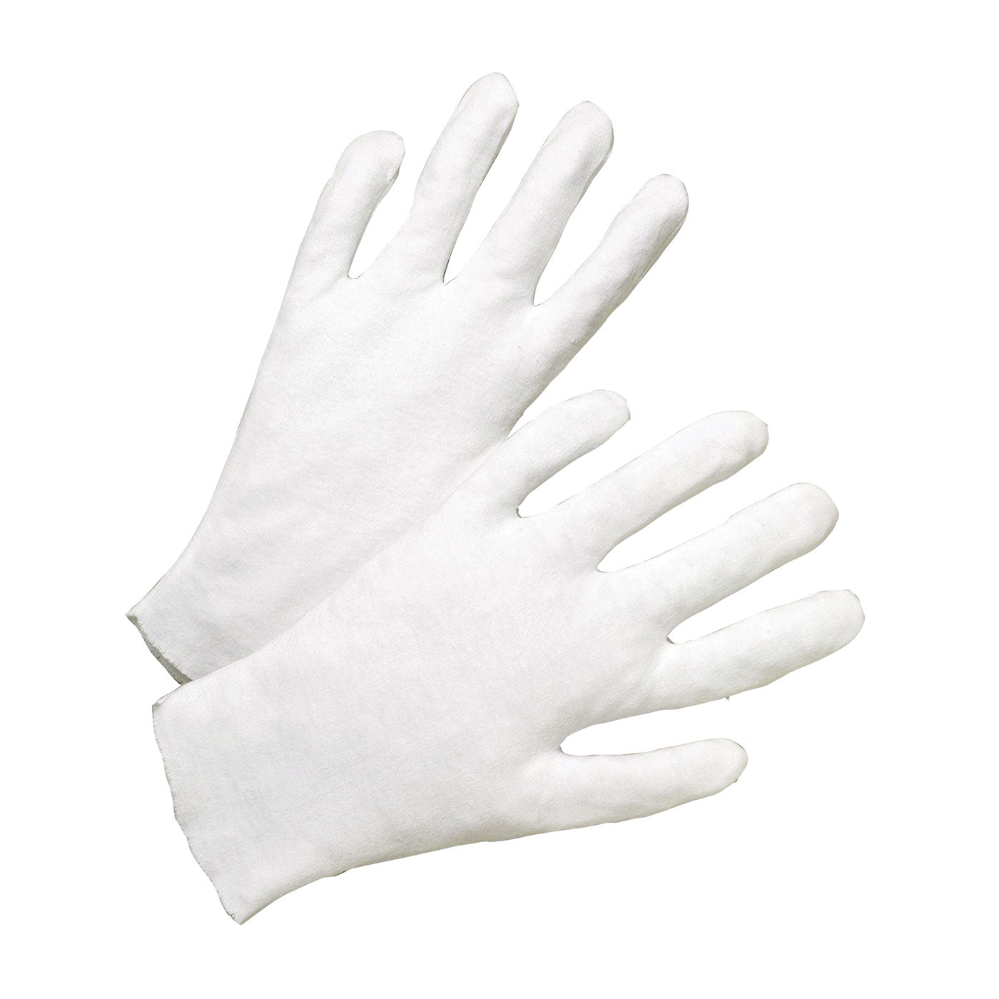PIP Heavy Weight Cotton Lisle Inspection Glove w/Unhemmed Cuff - Ladies' - White - 1/DZ - 330-WC805L