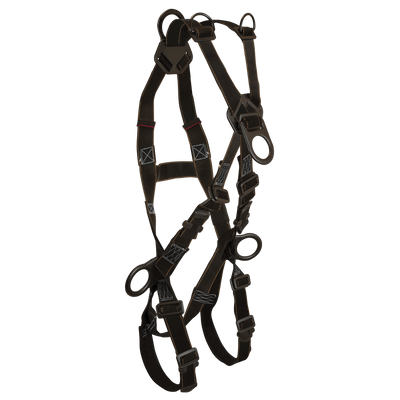 FallTech Arc Flash Nylon 4D Cross-over Climbing Harness - Universal - 8063B