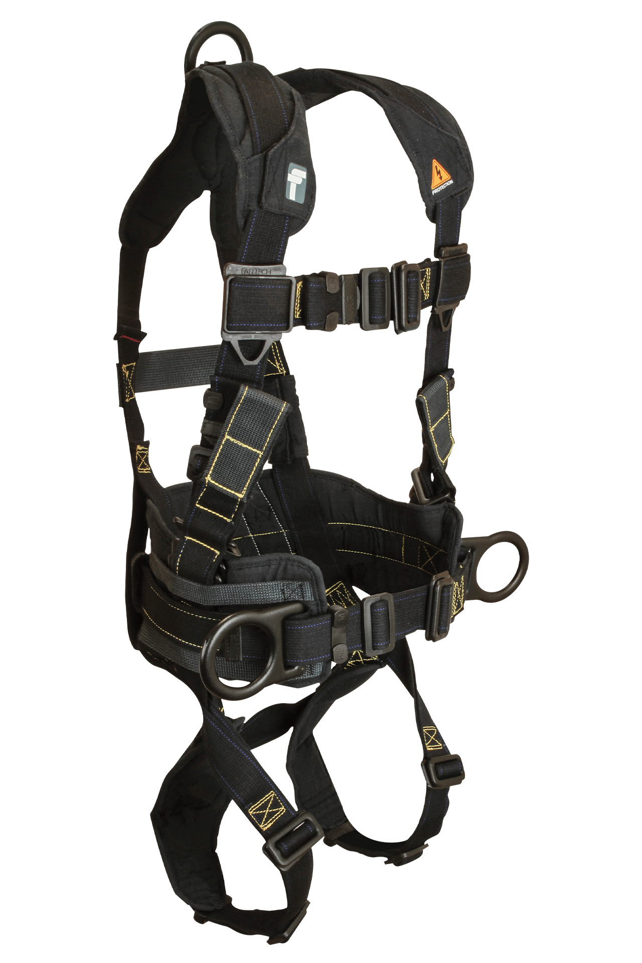 FallTech Arc Flash Nomex 3D Construction Belted Rescue Harness - Medium - 8073RM