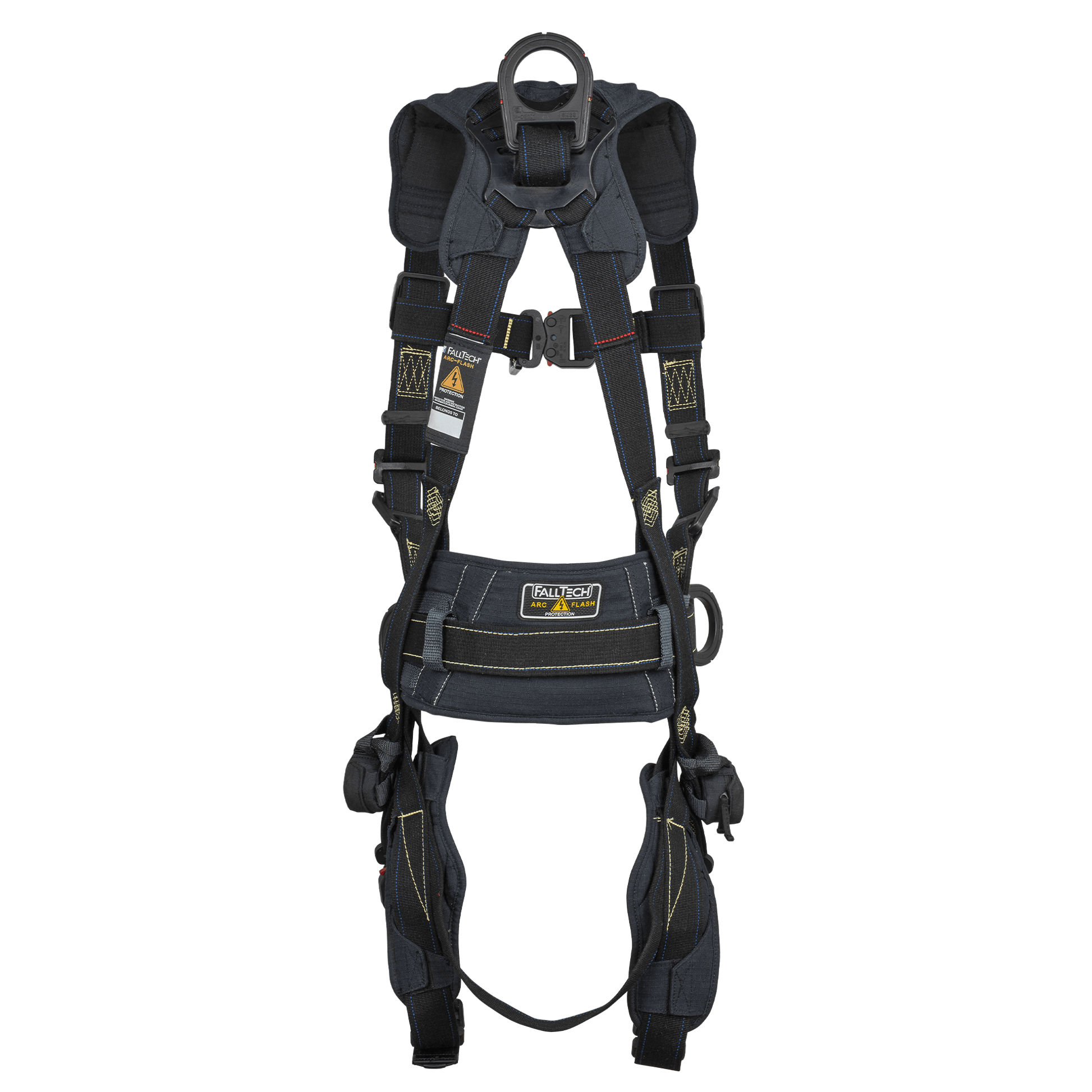 FallTech Arc Flash Nomex 4D Construction Climbing Harness - 8074FDQC