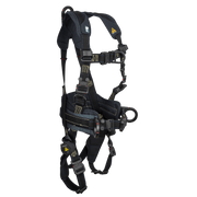 FallTech Arc Flash Nomex 4D Construction Climbing Harness - 3X - 8074FDQC3X
