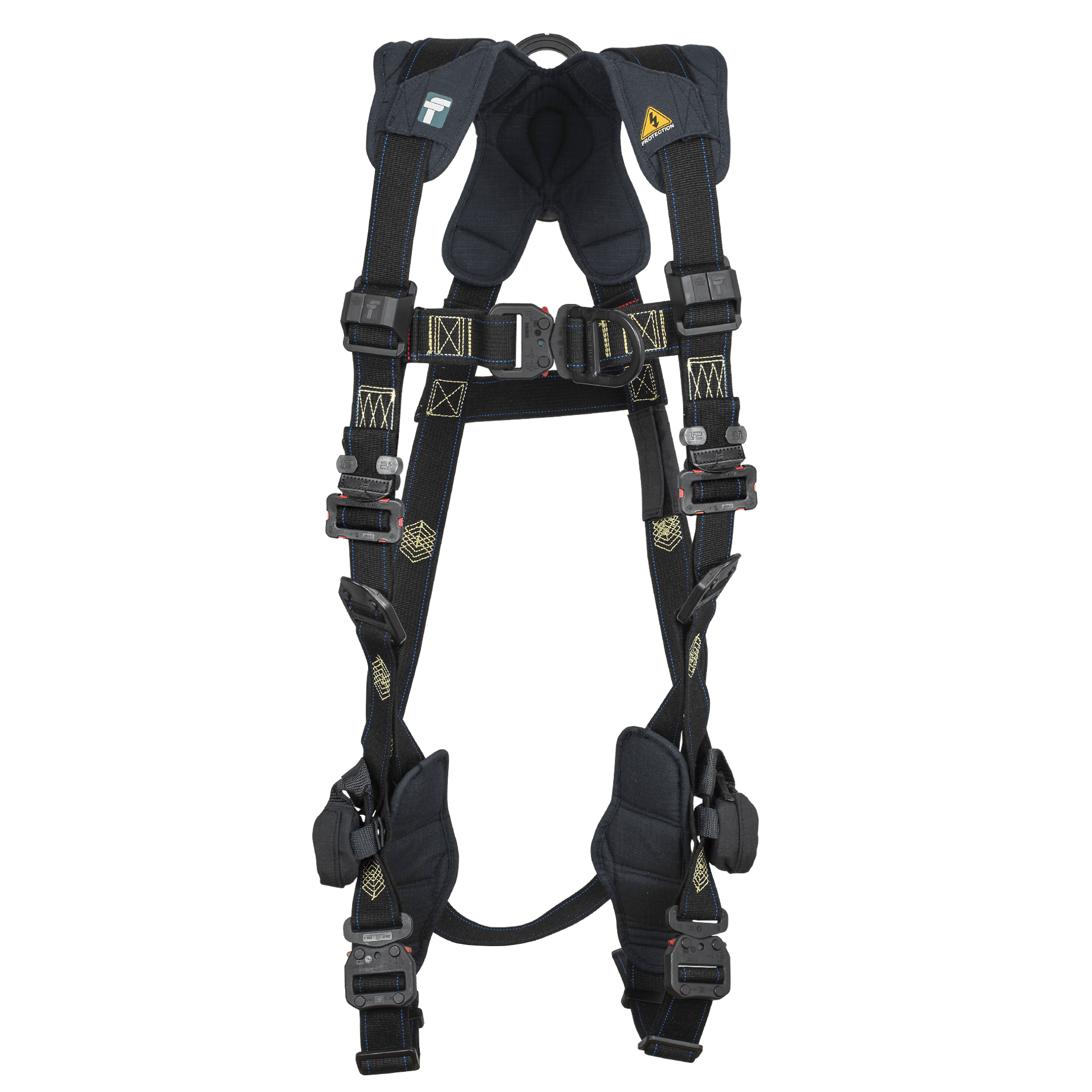 FallTech Arc Flash Nomex 2D Climbing Non-Belted Harness - 8078FDQC