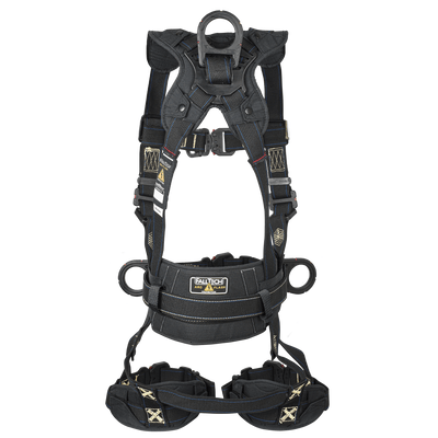 FallTech FT-Arc Flash Construction Climbing Harness - Overmolded Quick Connect Adjustments - 8079FDQC