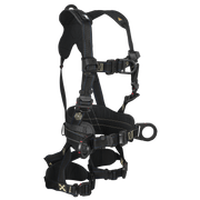 FallTech FT-Arc Flash Construction Climbing Harness - Overmolded Quick Connect Adjustments - Medium - 8079FDQCM