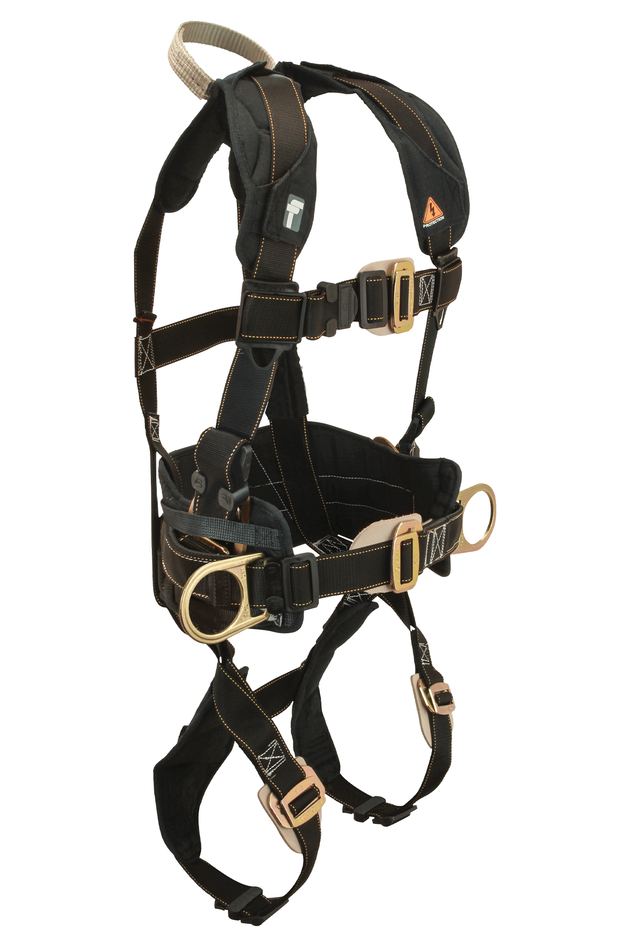 FallTech Arc Flash Construction Belted Looped Harness - Large - 8084L