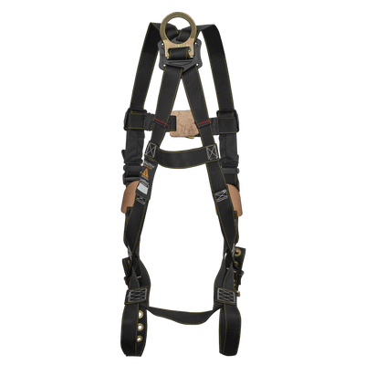 FallTech Arc Flash Nylon 2D Climbing Non-belted Harness - Tongue Buckle Leg - 8087DFD
