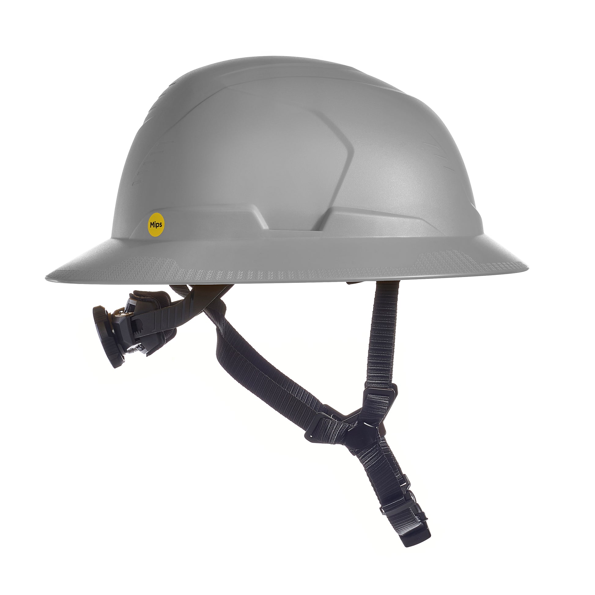 MSA V-Gard H2 Full Brim - Type II Class C - Mips - Safety Helmet - Non-Vented - Gray - 10250621