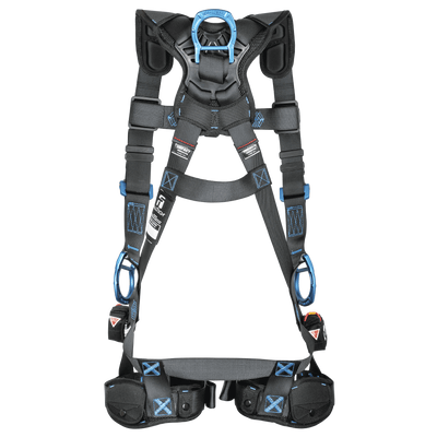 FallTech FT-One 3D Standard Non-Belted Harness Quick Connect Adjustments - 8124B3DQC