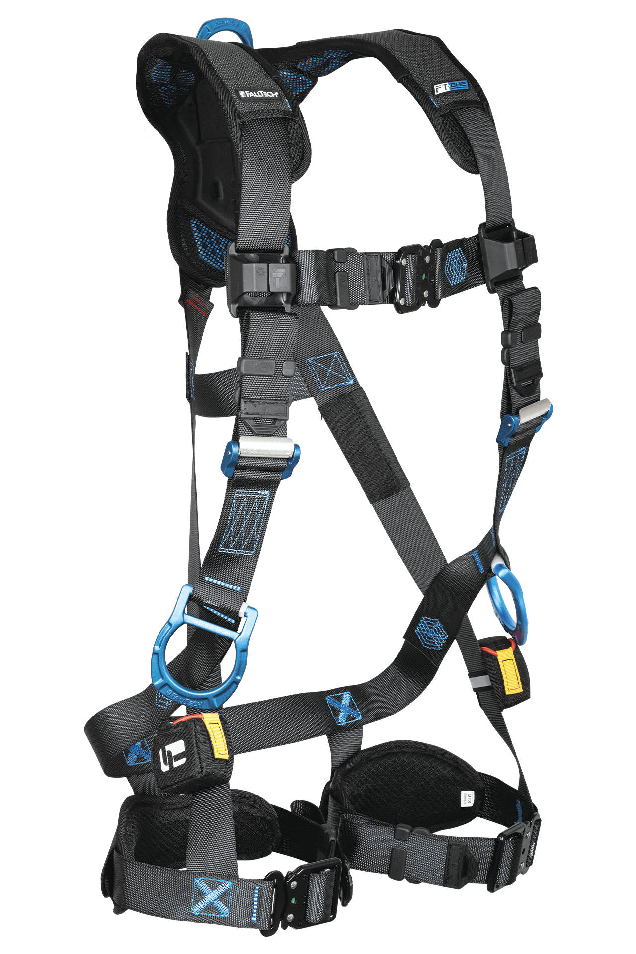 FallTech FT-One 3D Standard Non-Belted Harness Quick Connect Adjustments - Large - 8124B3DQCL