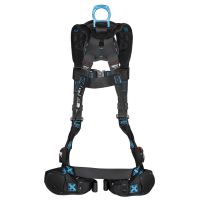 FallTech FT-One 2D Climbing Non-Belted Full Body Harness Quick Connect Adjustments - 8124BFDQC