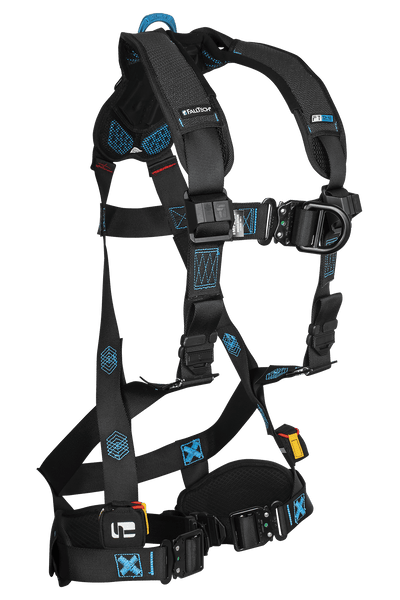 FallTech FT-One 2D Climbing Non-Belted Full Body Harness Quick Connect Adjustments - 8124BFDQC
