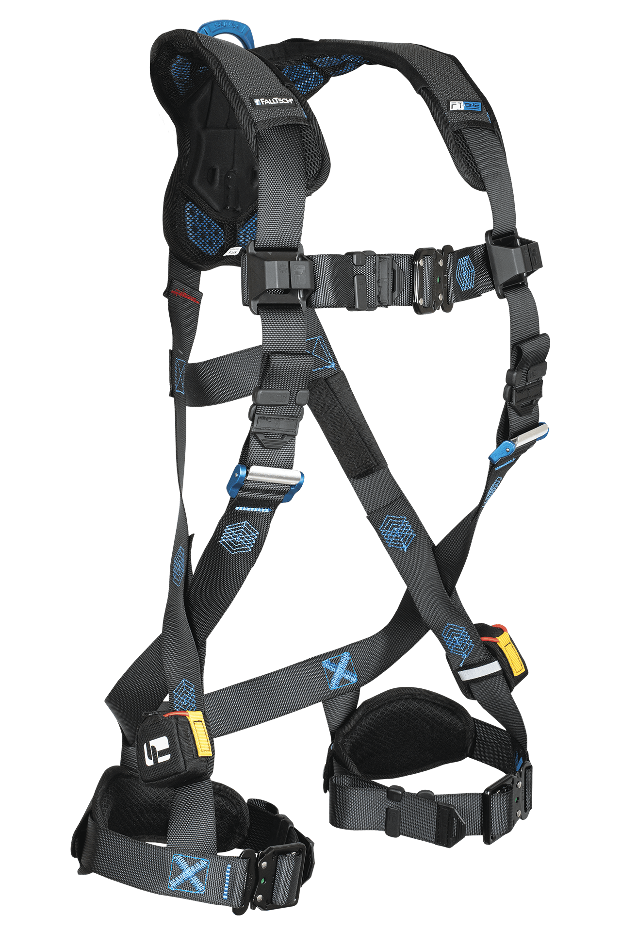 FallTech FT-One 1D Standard Non-Belted Harness Quick Connect Adjustments - Small - 8124BQCS
