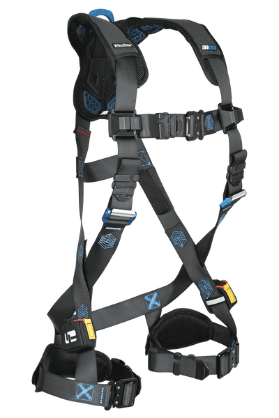 FallTech FT-One 1D Standard Non-Belted Harness Quick Connect Adjustments - 8124BQC